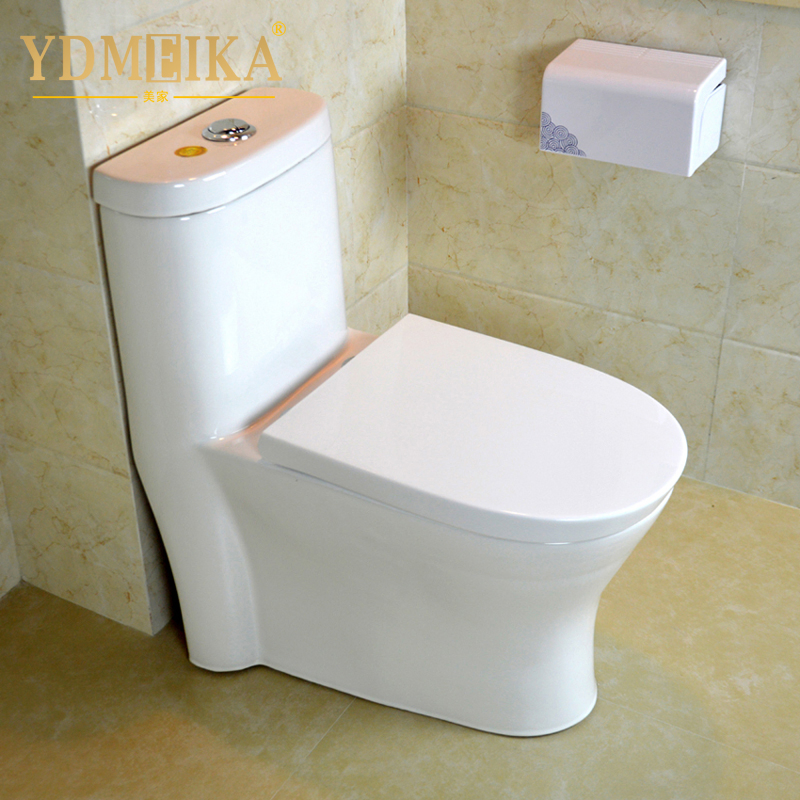 Manufacturer Wholesale Wc Closestool Bathroom Ceramic S-Trap One Piece Wash Down Toilet