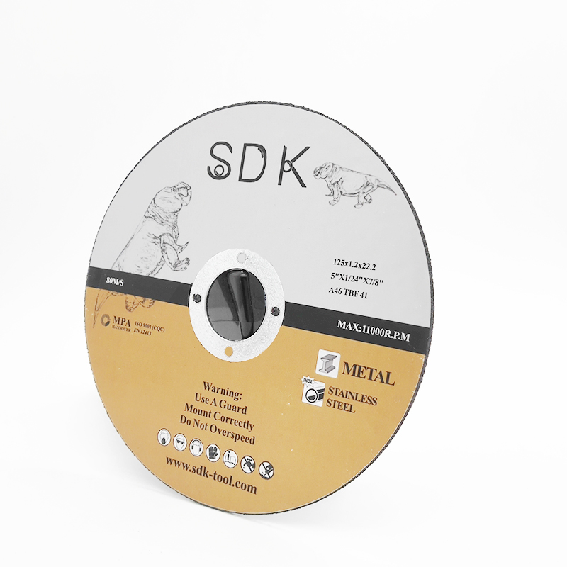 5inch 125*1.2*22.2mm Double Net Cutting Wheel for Stainless Steel