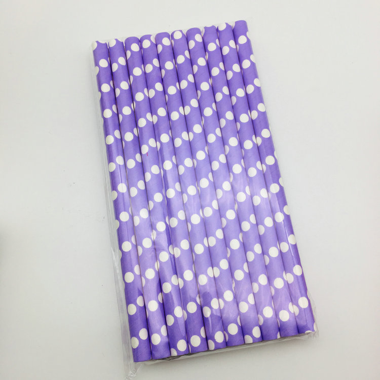 Paper Straws Recycled Biodegradable Colorful Paper Straws
