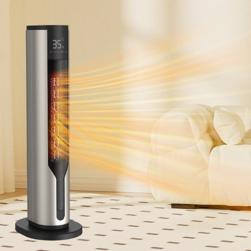 Vertical Heater PTC Ceramic Heating Fan Hot Air Blower Fast Heating Fan Room Space Heater