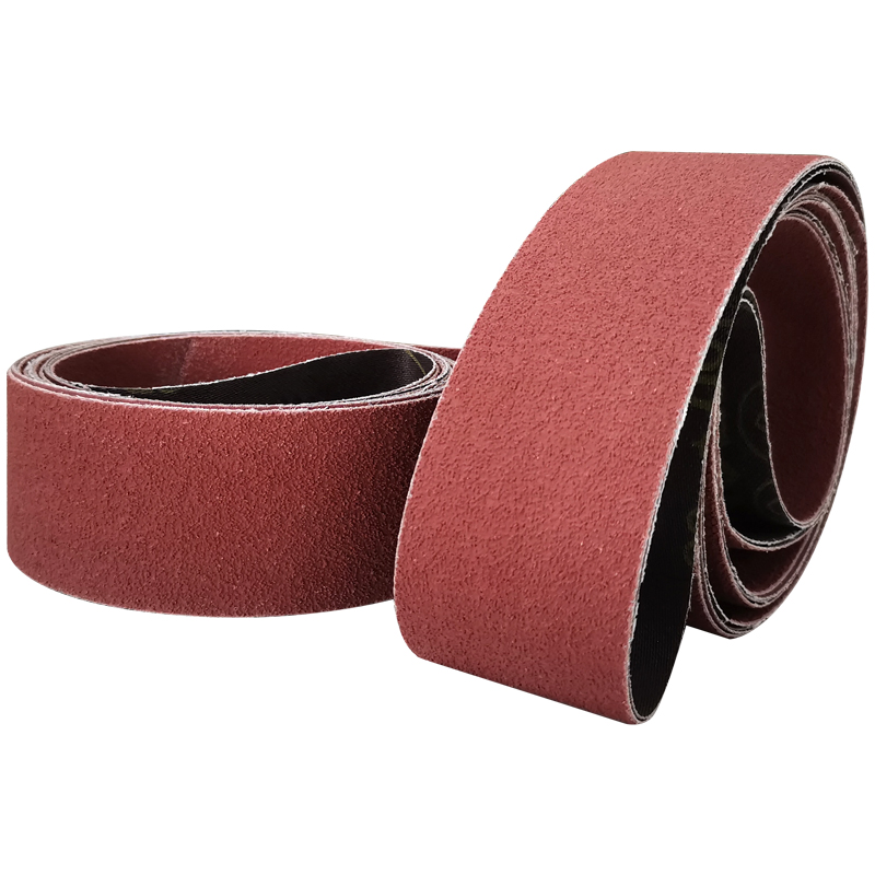 Factory Customized Red Ceramic Cloth Abrasive Sanding Belt