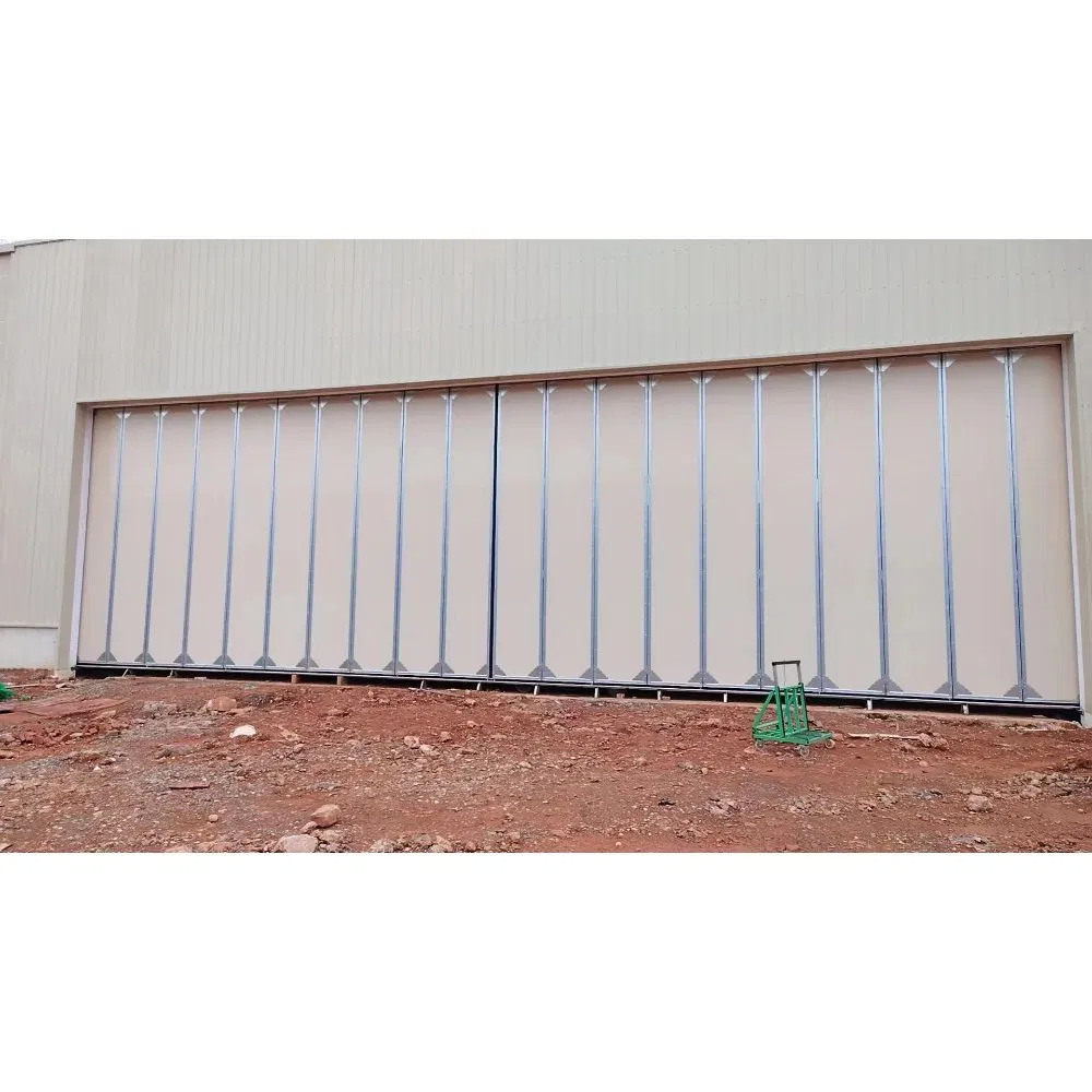 Chinese Supplier High Quality Automatic Industrial Insulated Small Folding Door