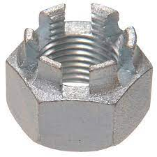 Made in China Carbon Steel Zinc Plated Castle Nut Different Sizes Castellated Nut