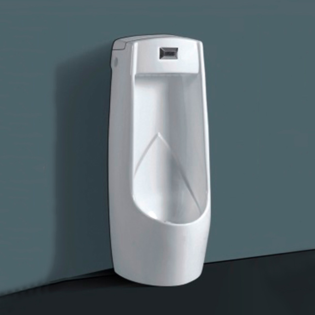 Modern Automatic Wall Mounted Water-Saving Ceramic Auto Sensor Urinal Male Urinal
