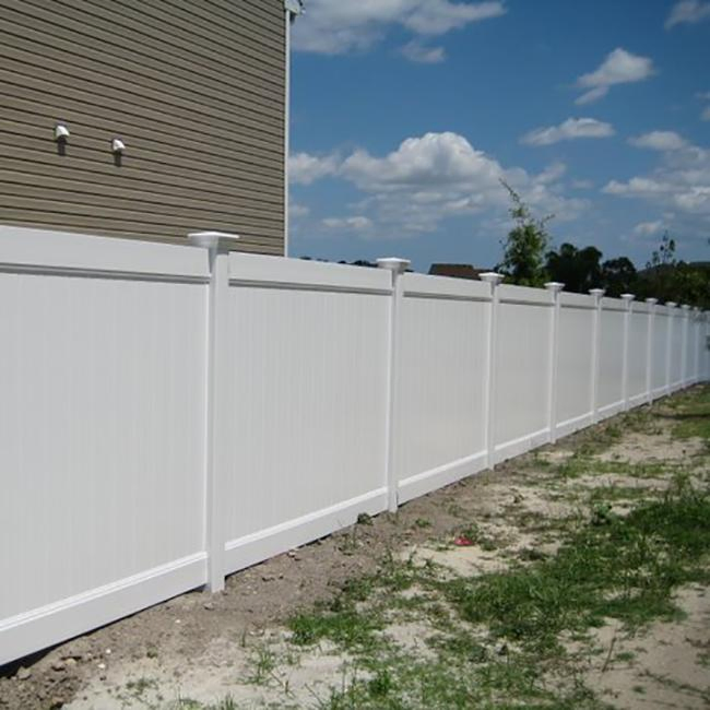 6FT X 8FT Vinyl Privacy Fence for Backyard with Durable Construction