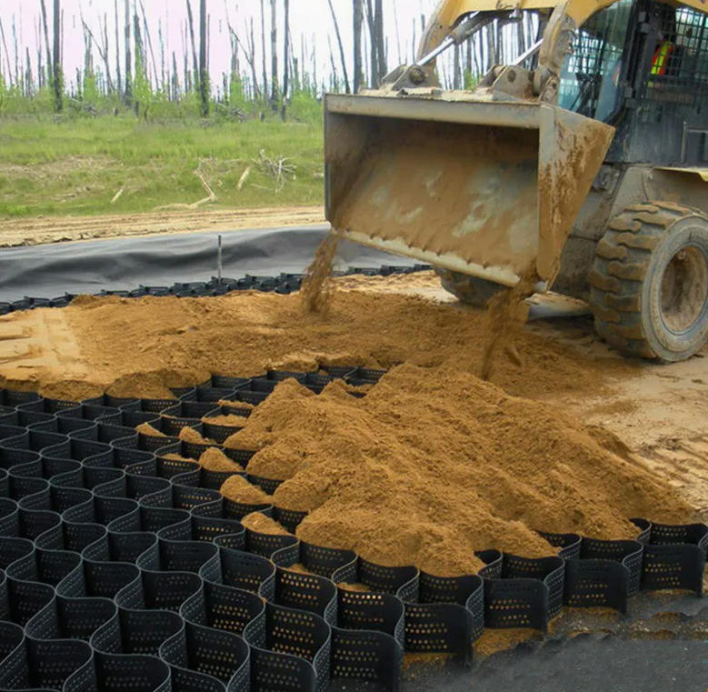Innovative ASTM Geocell HDPE Geocell for Sustainable Road Construction