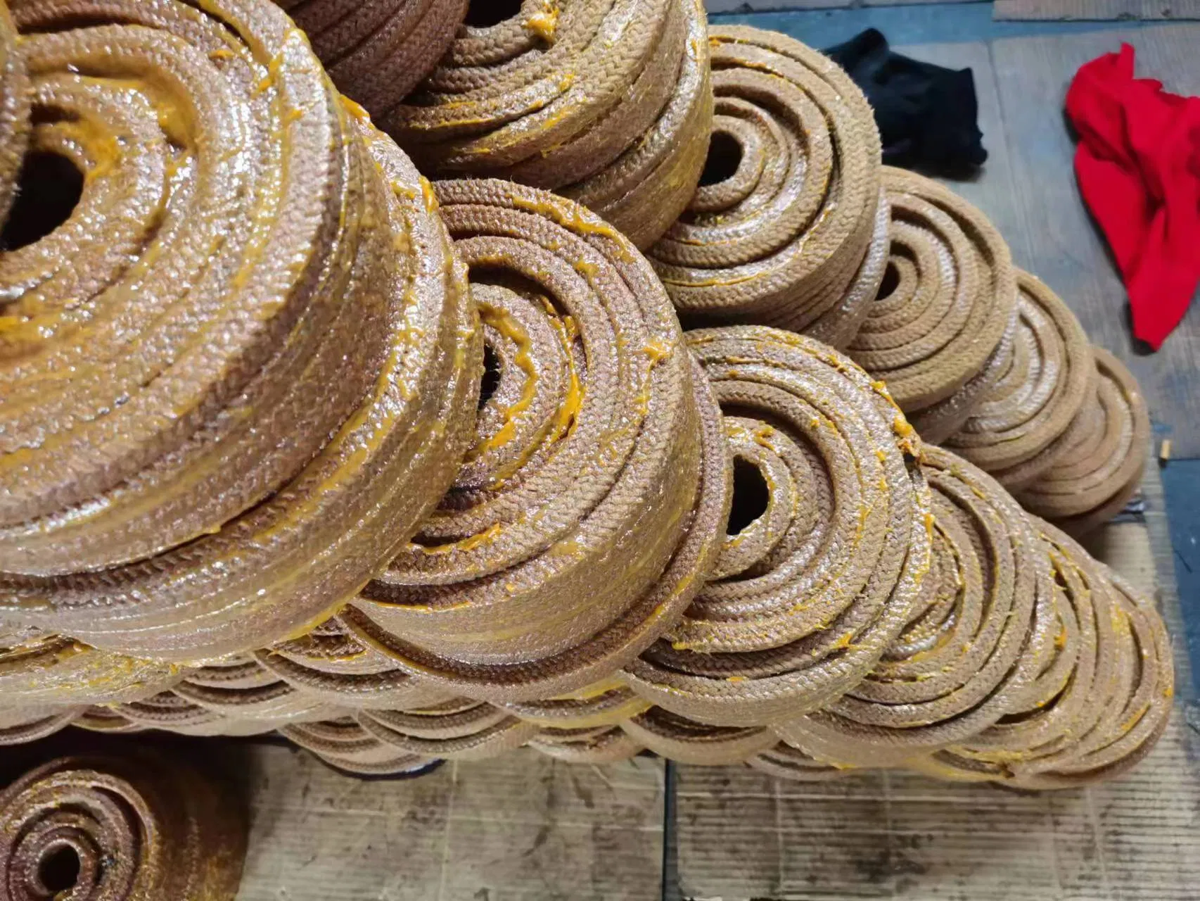 Cotton Grease Braided Gasket Packing