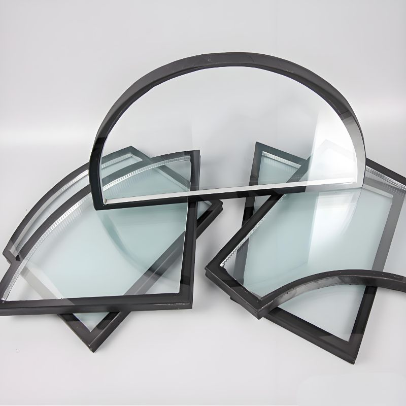 Building Curtain Wall Low-E Sound Proof Heat Insulated Hollow Double Glazed Glass