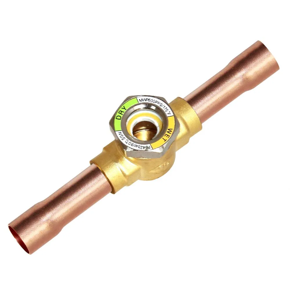 Manufacturer Refrigerant Copper Sight Glass for Air Conditioner