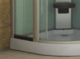 Tempered Glass Bathroom Luxury Modern Style Combined Shower Cabins for Multifunction