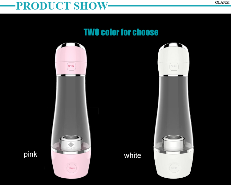 Spe Technology Alkaline Hydrogen Water Bottle Nano Hydrogen Water Maker Guangzhou Factory