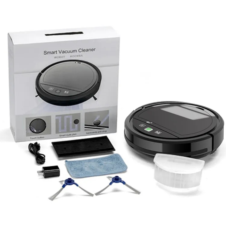 Low Noise Design Multiple Cleaning Modes Robot Vacuum Clean Commercial Sweeper Robot