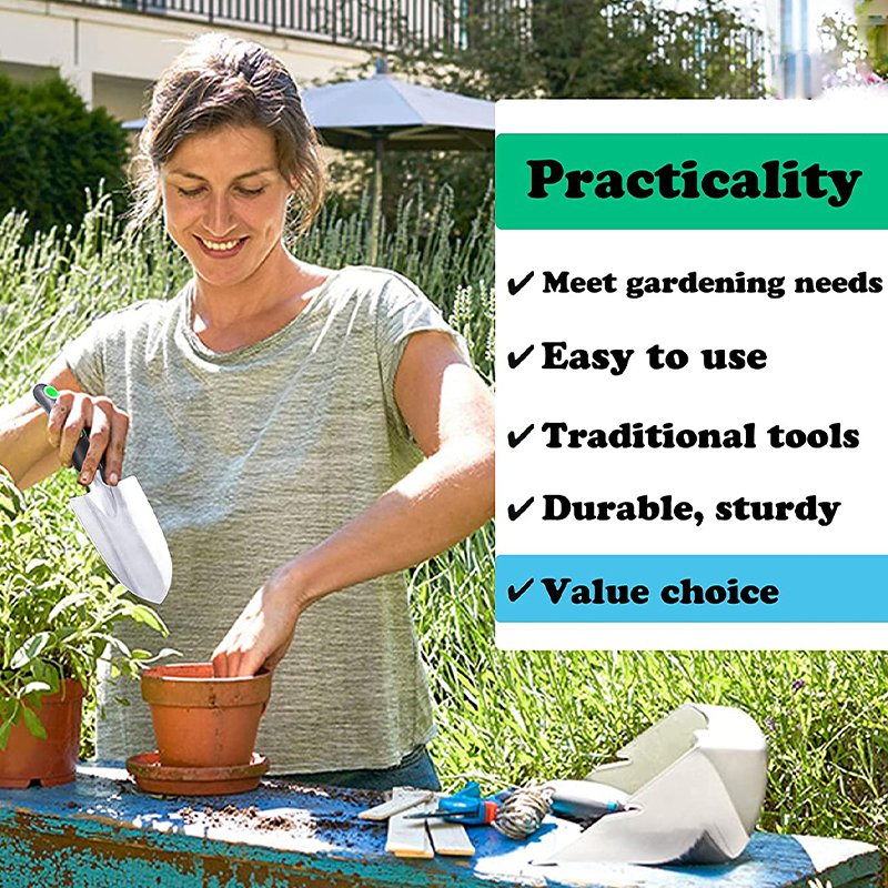 Hot Selling OEM Gardening Home Mini Gift Kids Gardening Tool Kits 3 Piece Set Mini Garden Tools