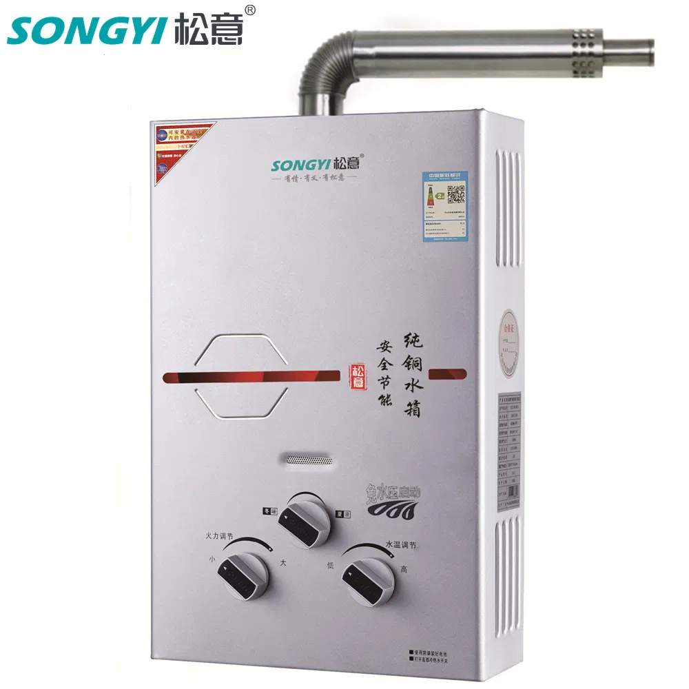 Quiet Operation Balance Gas Water Heater for Undisturbed Hot Water Usage with Large Storage