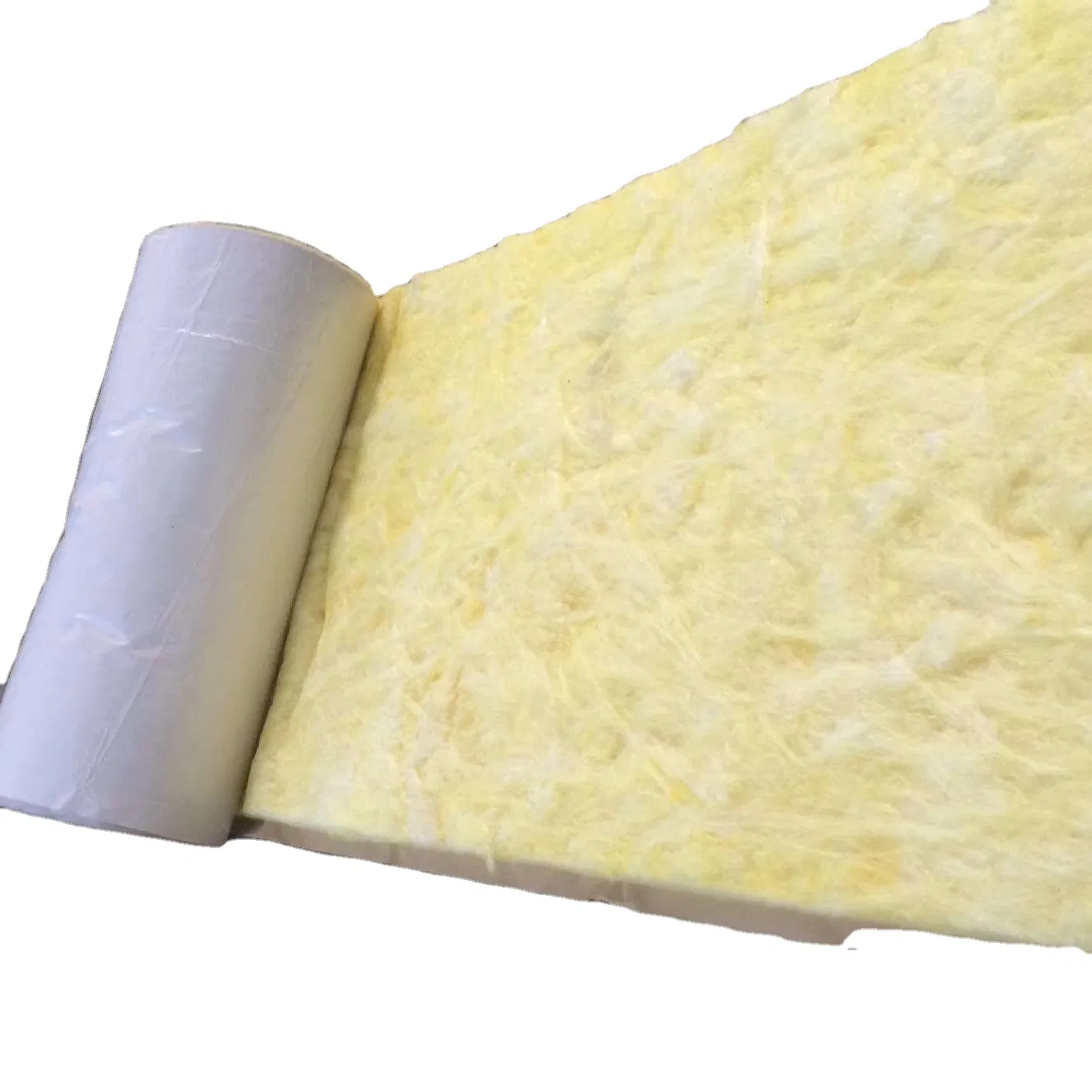 Fiberglass Insulation Glass Wool Roll Fiber Glass Wool with Aluminium Foil