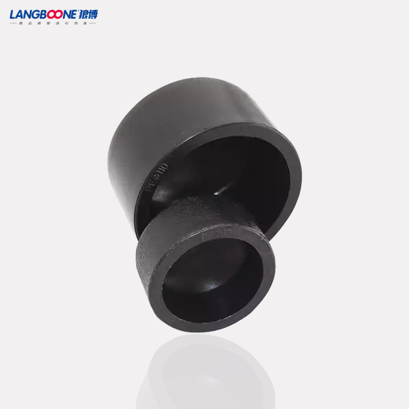 Pn10/16 Plastic End Cap HDPE Pipe TF Cap PE100 Butt Fusion Pipe Fitting