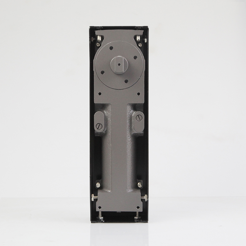 360 Degree Opening Function Stainless Steel Cover Plate Iron Castin Body Slim Design Glass Door Floor Spring