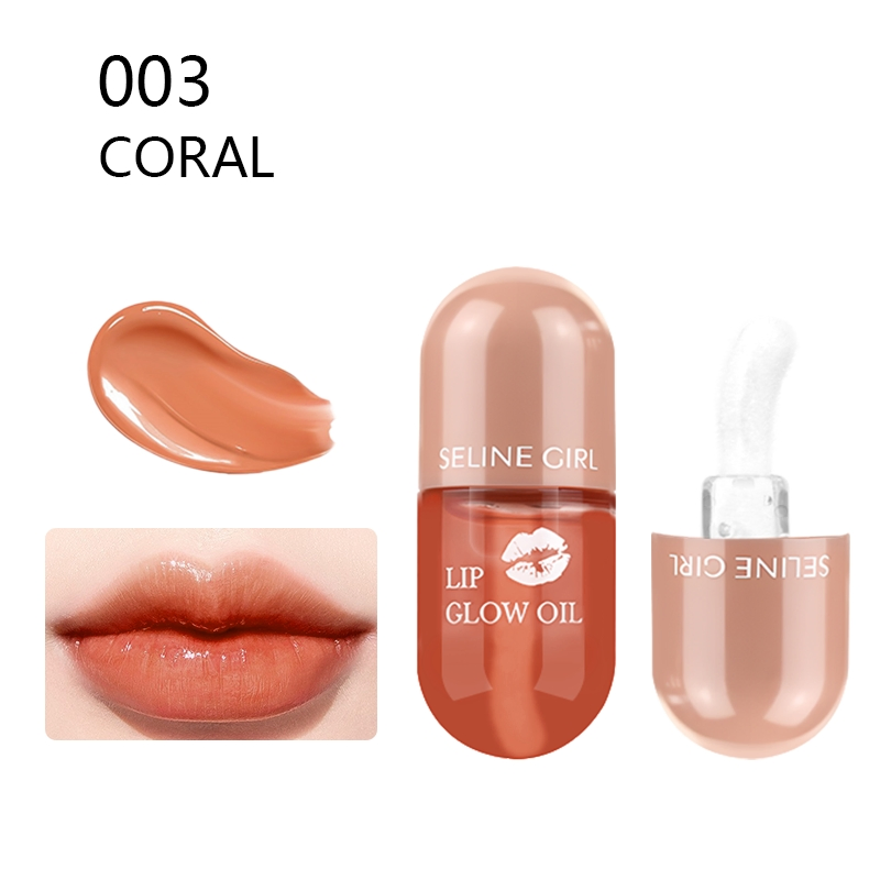 Seline Girl 5ml Reveal Natural Pink Lip Glaze Lip Gloss