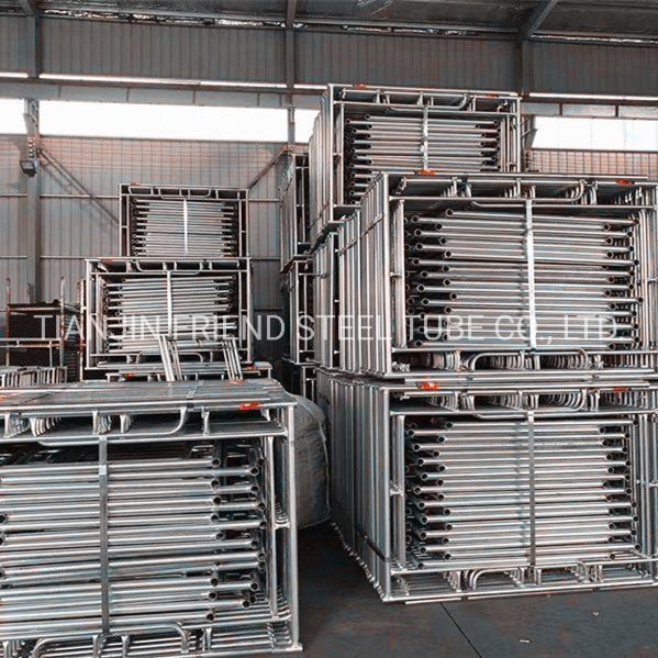 Steel Mason Mobile Ladder Scaffolding Steel Frame