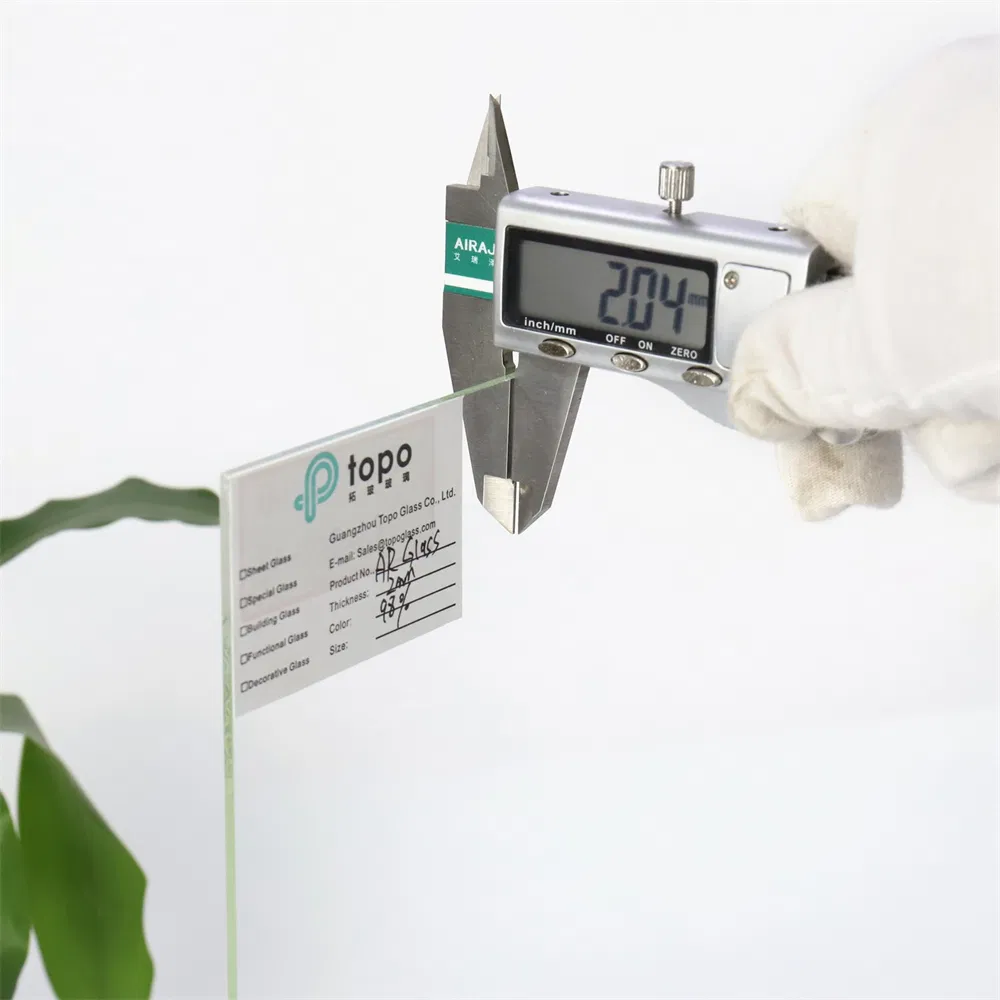 2mm-15mm Ultra Clear/Low Iron Nano Anti-Reflective Glass (AR-TP)