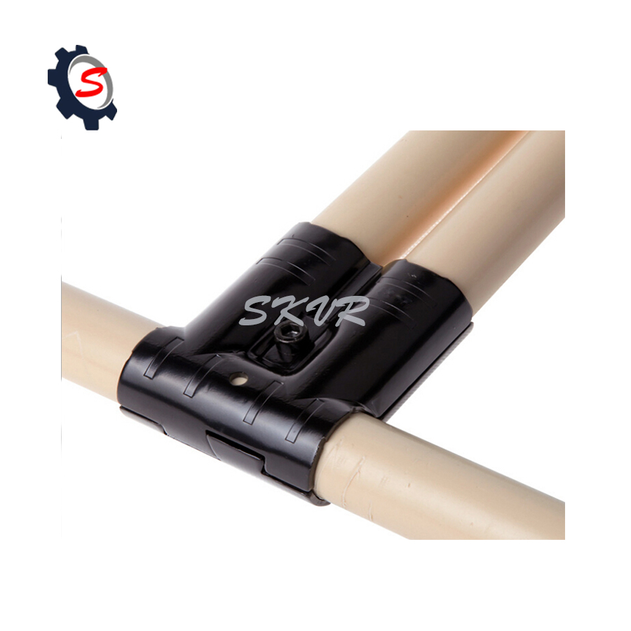 Industrial Plastic Pedestal Lean Pipe for Pipe Rack System for Warehouse Stock