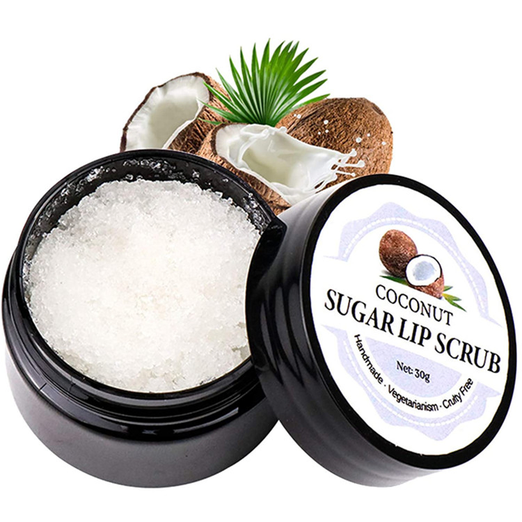 OEM Cleansing Nourishing Lip Skin Care Coconut Fruity Sugar Lip Scrub