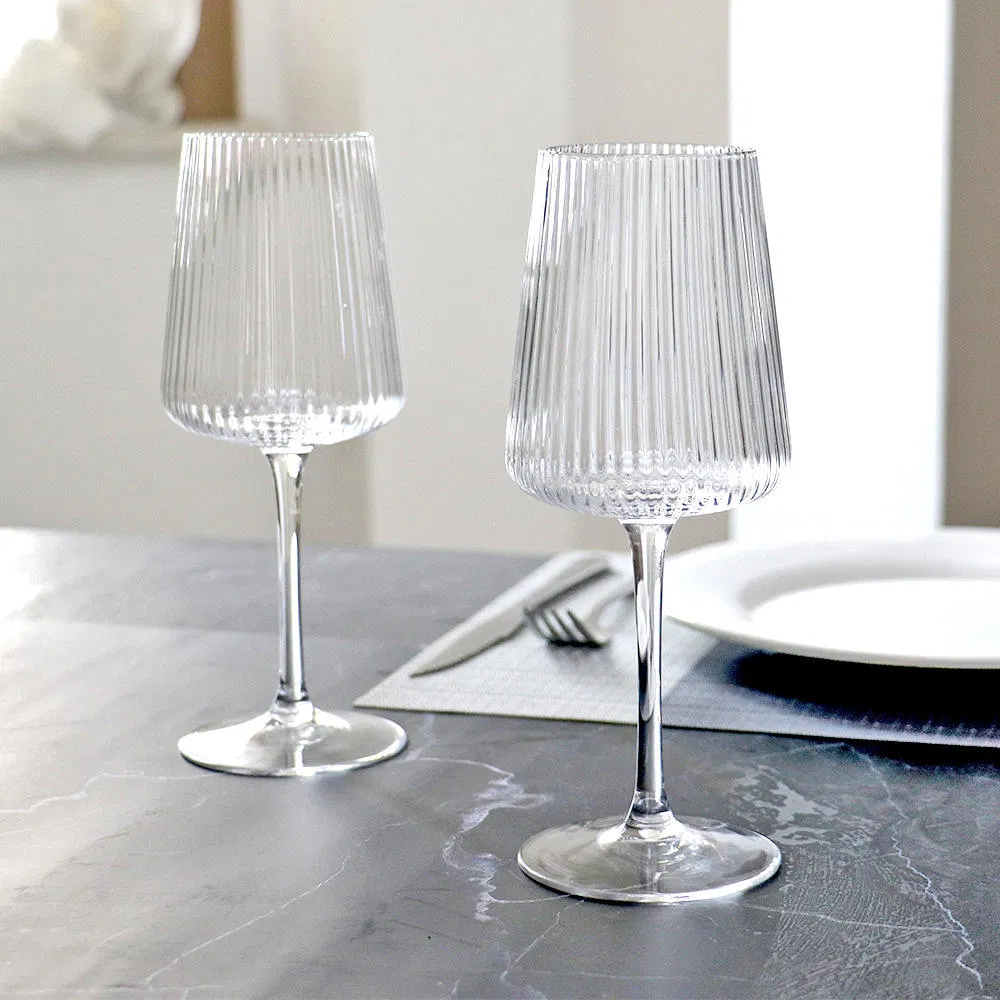 Винный бокал Vintage Crystal, 360 мл, вертикальный дизайн