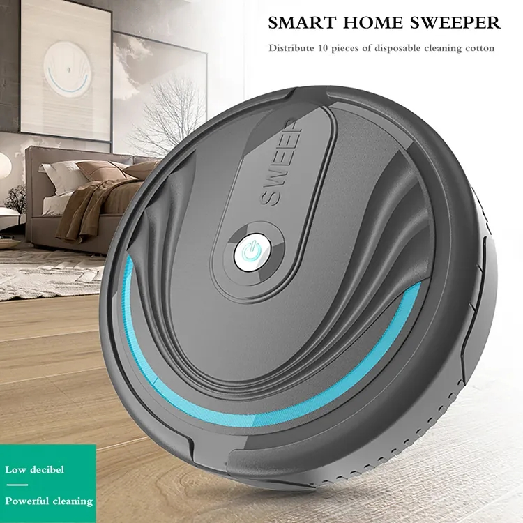 Mini Robot Vacuum Cleaner Battery Multifunction Intelligent Floor Cleaning Robot