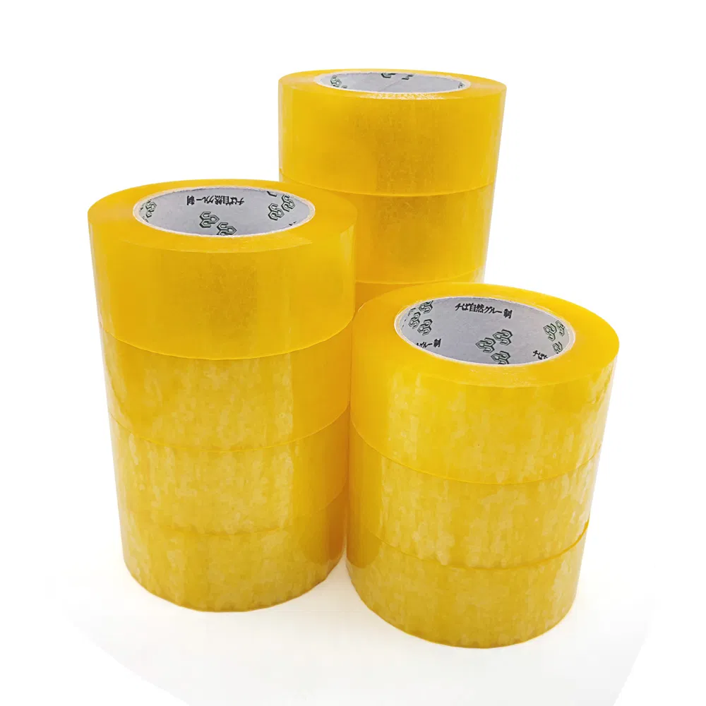 Strong Self Pack Tape Custom Strong Clear Transparent BOPP/OPP Packing Tapes Jumbo Roll Adhesive Tape Pack Tape