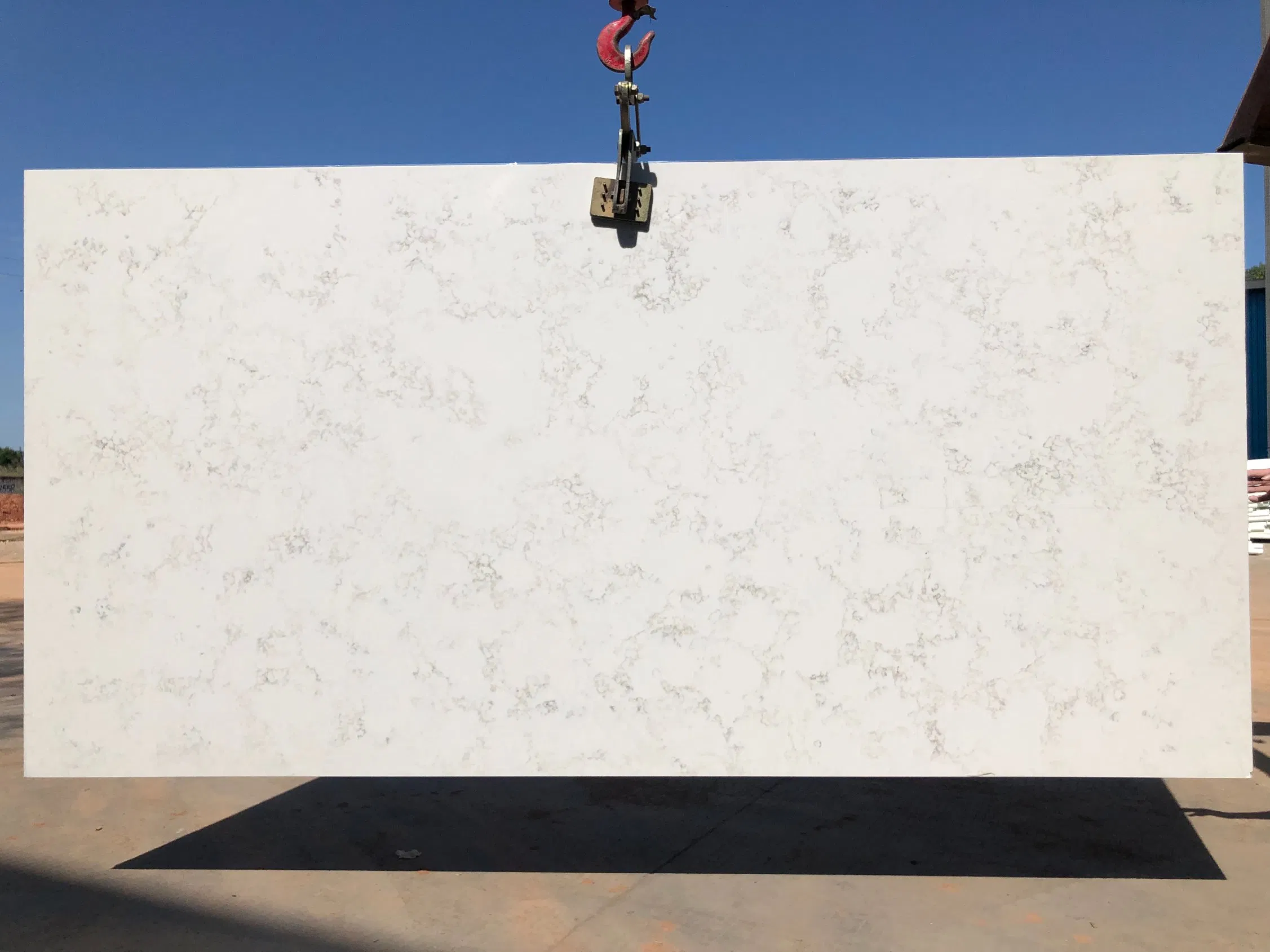 Engineer Artificial Stone Carrara White Quartz Countertop