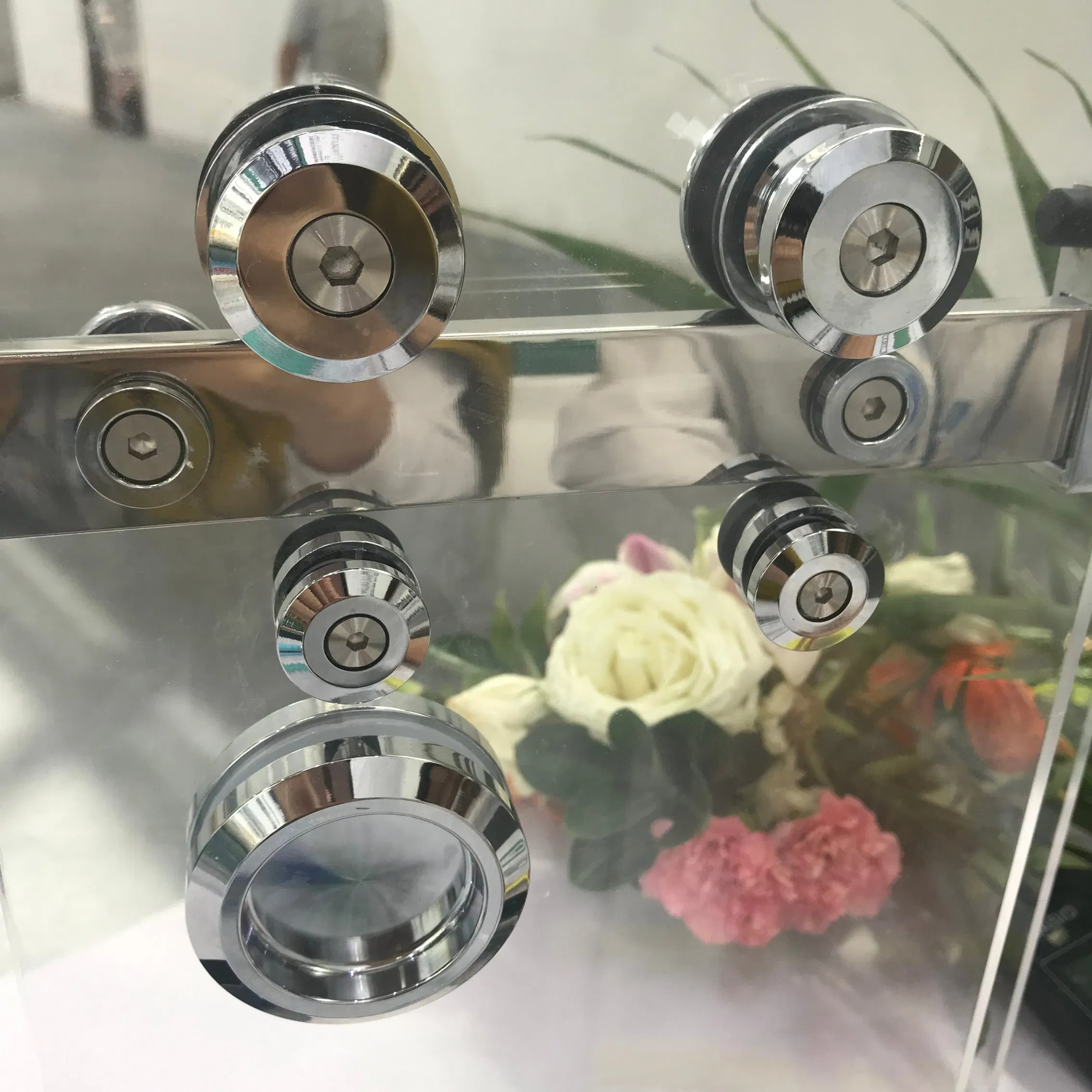 Crl Gold Bathroom Sliding System Shower Room Glass Door Shower Enclosure