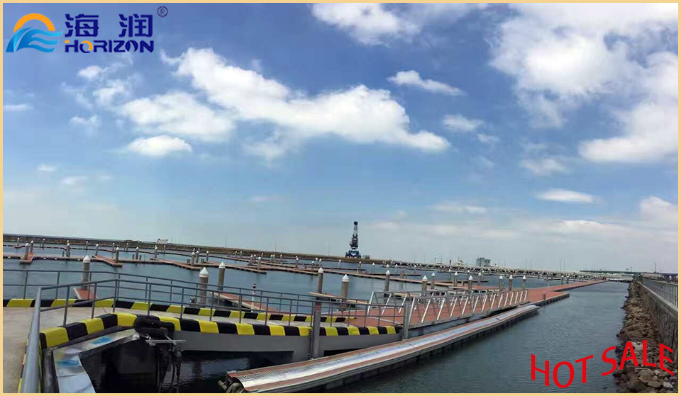 Good Quality Hot DIP Galvanized Steel Frame Floating Dock Pontoon