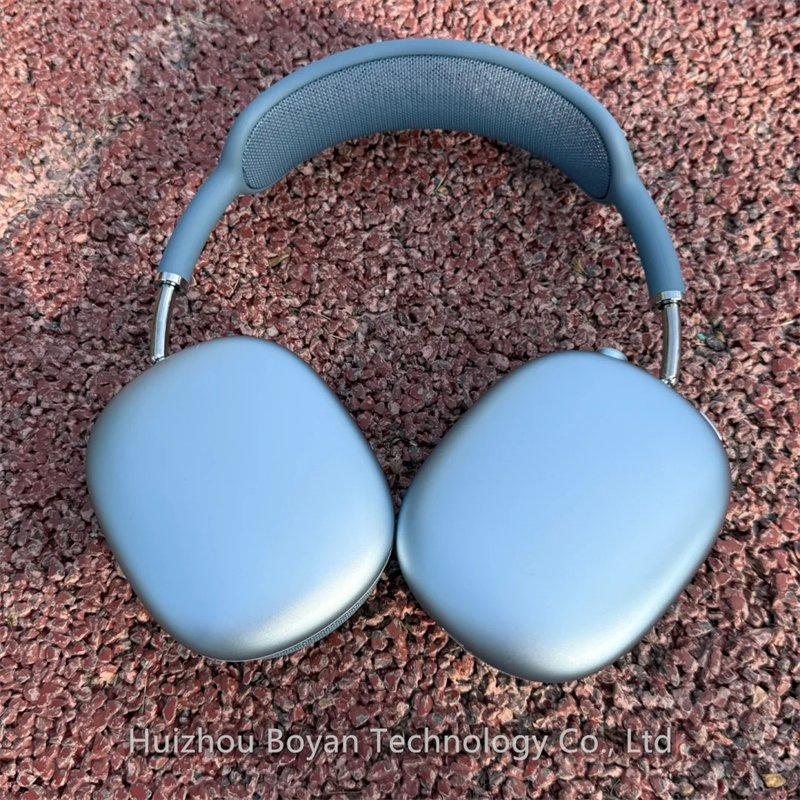 Беспроводные наушники Max2 с ANC, металлик синий