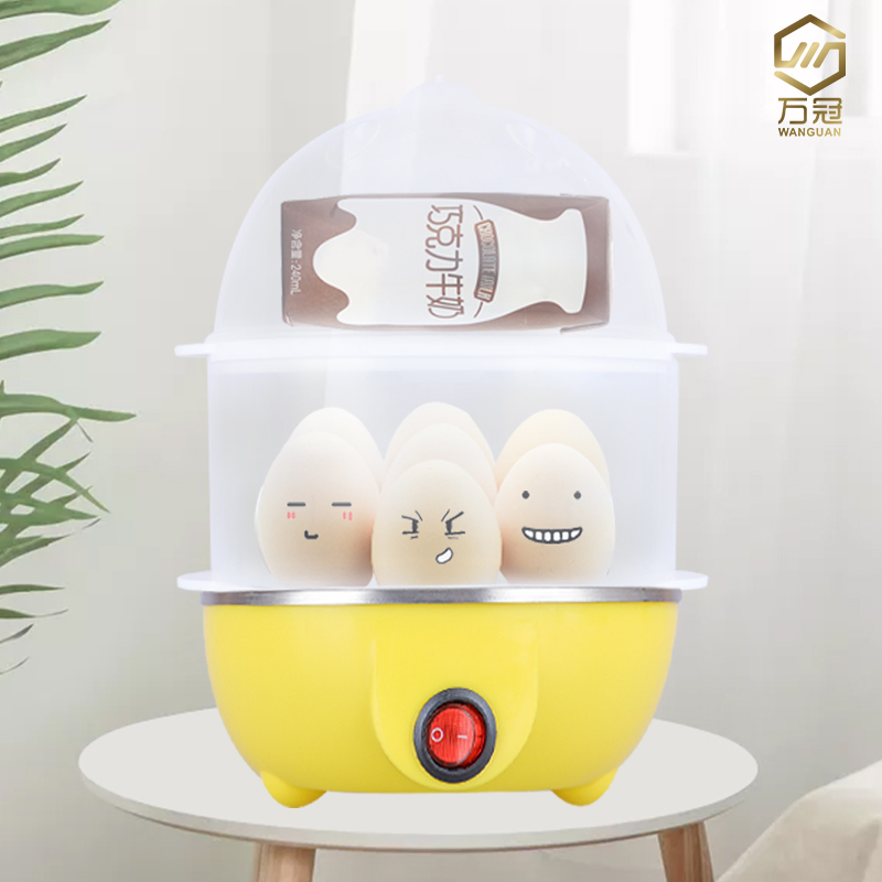 Double Layer Household Egg Steamer and Poacher Kitchen Tool