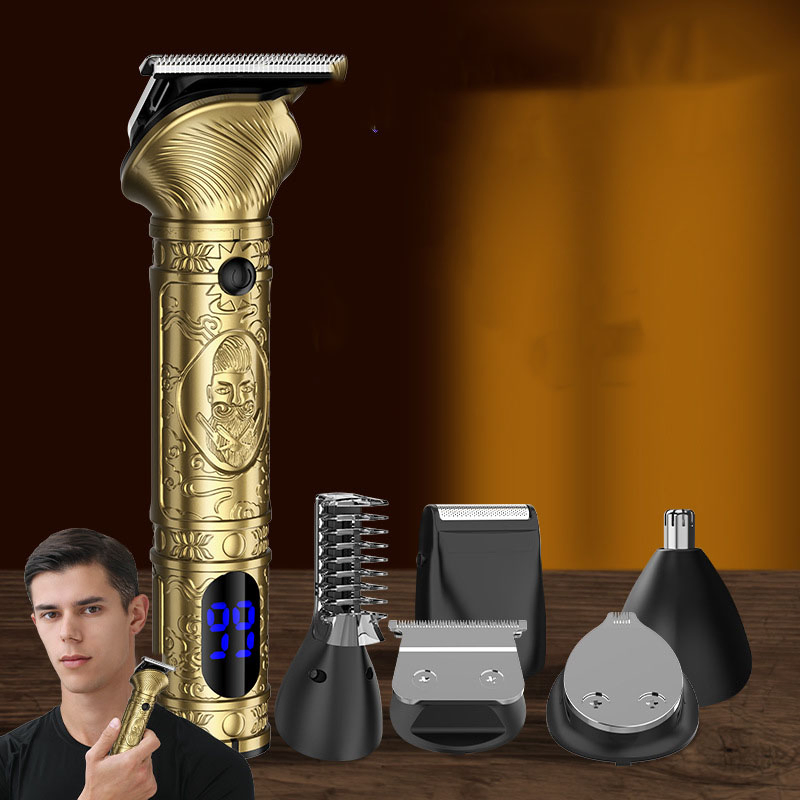 Best Selling Men's Multi-Functional All Metal Barber Hair Clippers