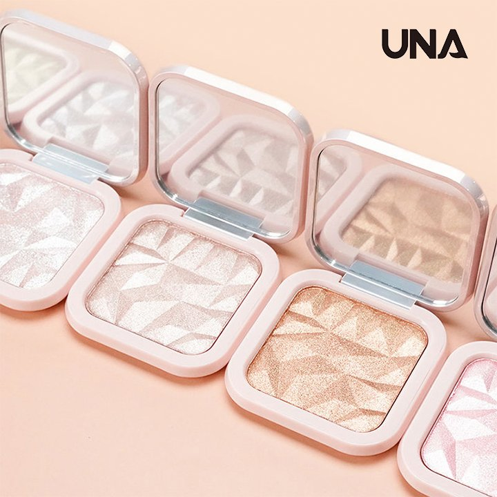 No Logo Customize Logo Highlighter Palette Private Label Highlighter Makeup Highlight Powder