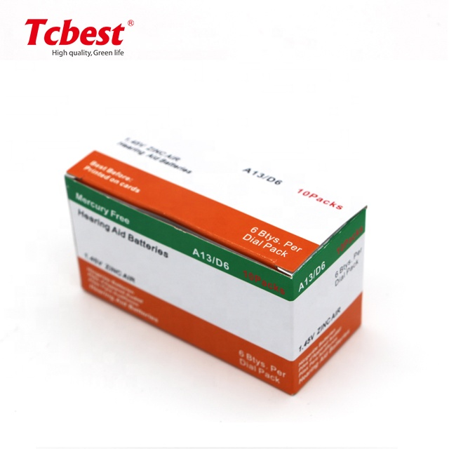 Батарейки для слуховых аппаратов Zinc Air A13 (2025)