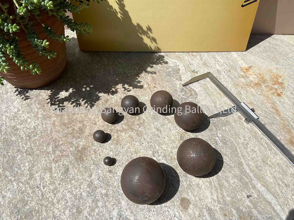 Мелющие шары из кованой стали для шаровых мельниц