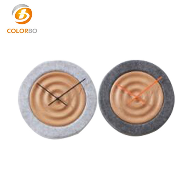 Polyester Fiber 3D Wall Clock for Office and Home