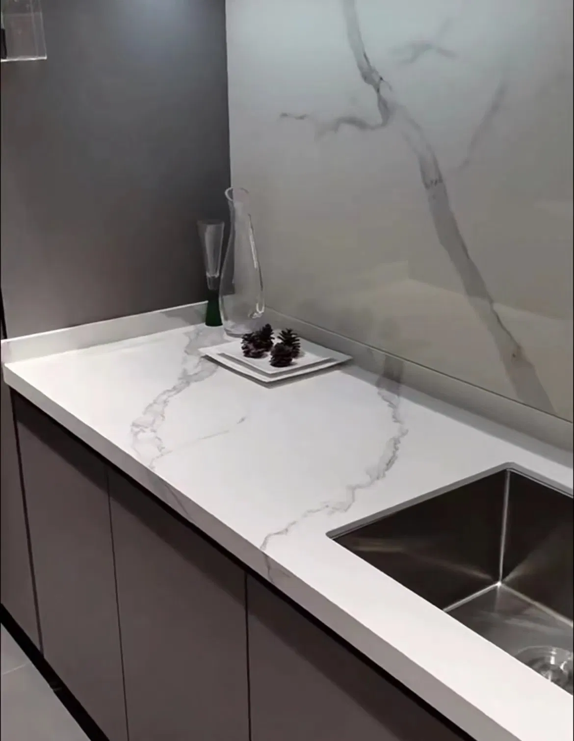 Premium Customizable Solid Surface Bathroom Sink for Modern Spaces