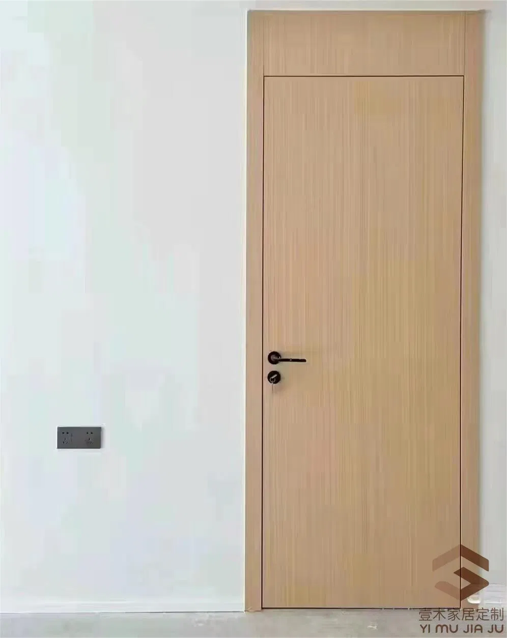 Colorful Timber Veneer Interior Bedroom Door