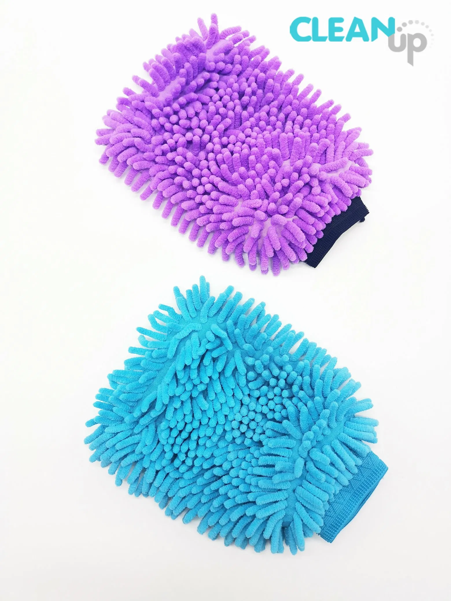 Super Supplier Car Wash Mitt Microfiber Chenille Cleaning Glove From China