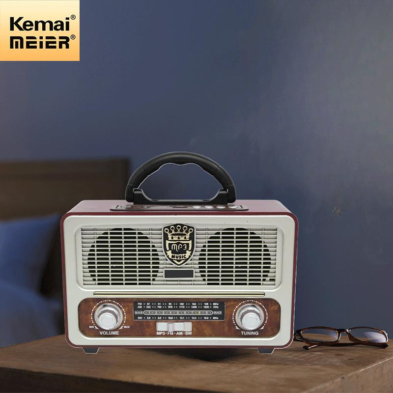 Vintage Digital Radio Multifunctional Wireless Speaker Portable Vintage Radio
