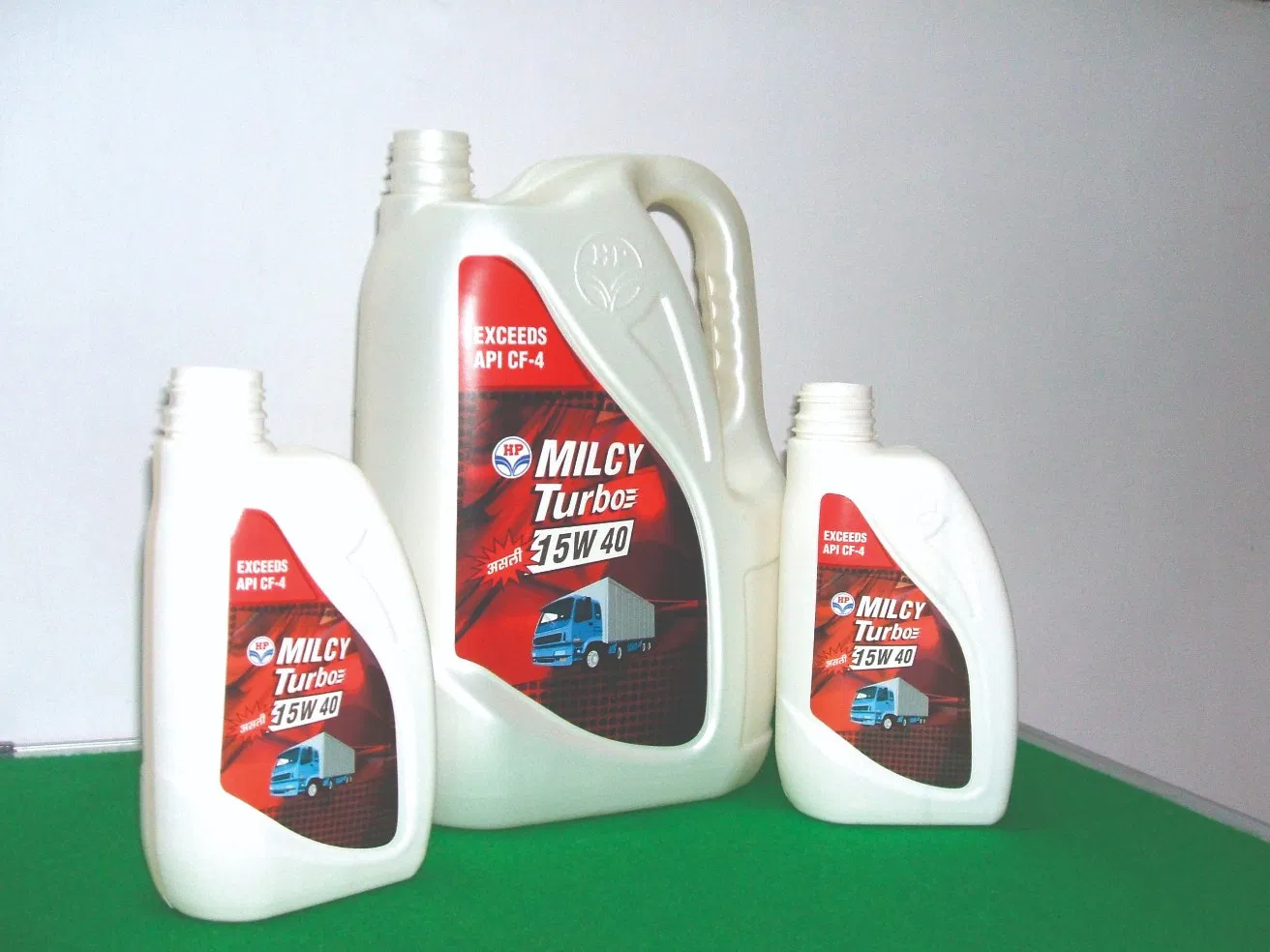 Self Adhesive Front and Back Oil Engine Packaging Label Sticker