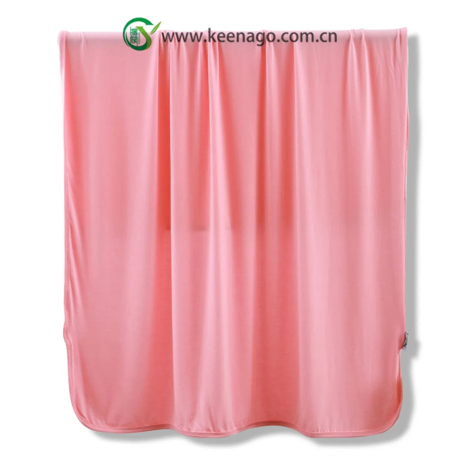 Customer Logo Premium Knit Viscose From Bamboo Infant Swaddling Wrap Receiving Blanket