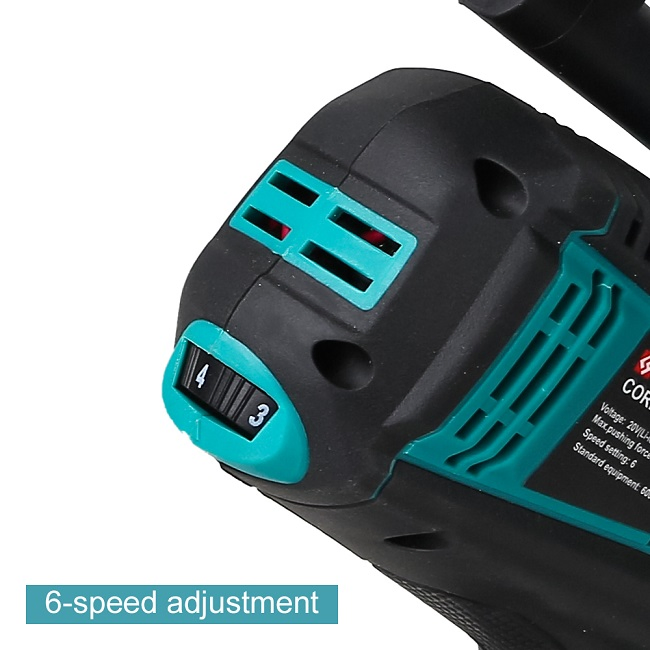 Liangye Battery Power Tools 20V Heavy Duty Cordless Caulking and Adhesive Gun