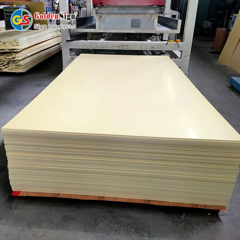 Goldensign 0.65density for 5mm Wood Color PVC Wall Panel