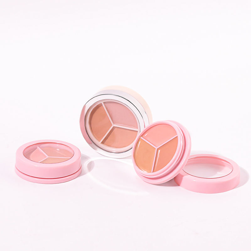 Ty-2026 Good Quality High Definition Private Label Bronzer Makeup Matte Finished 3 In1 Concealer Cream