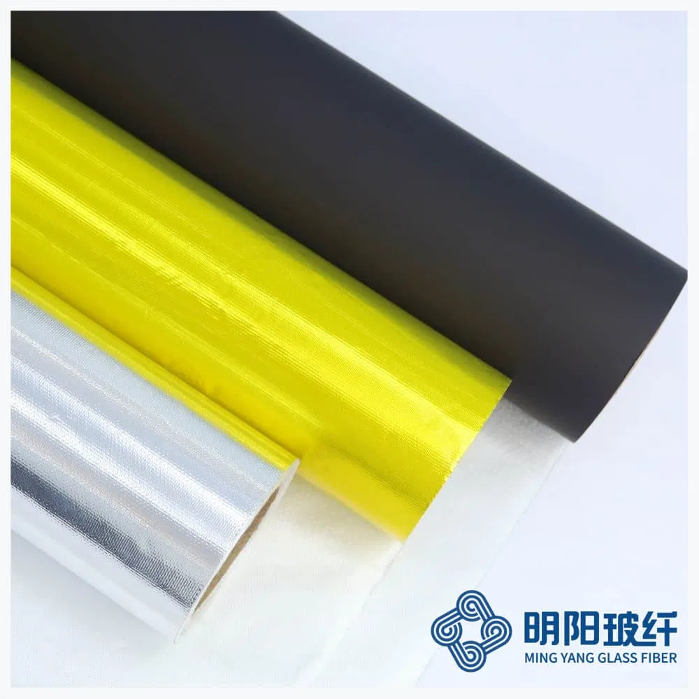 Fireproof Protection Aluminum Foil Coated Fiberglass Cloth
