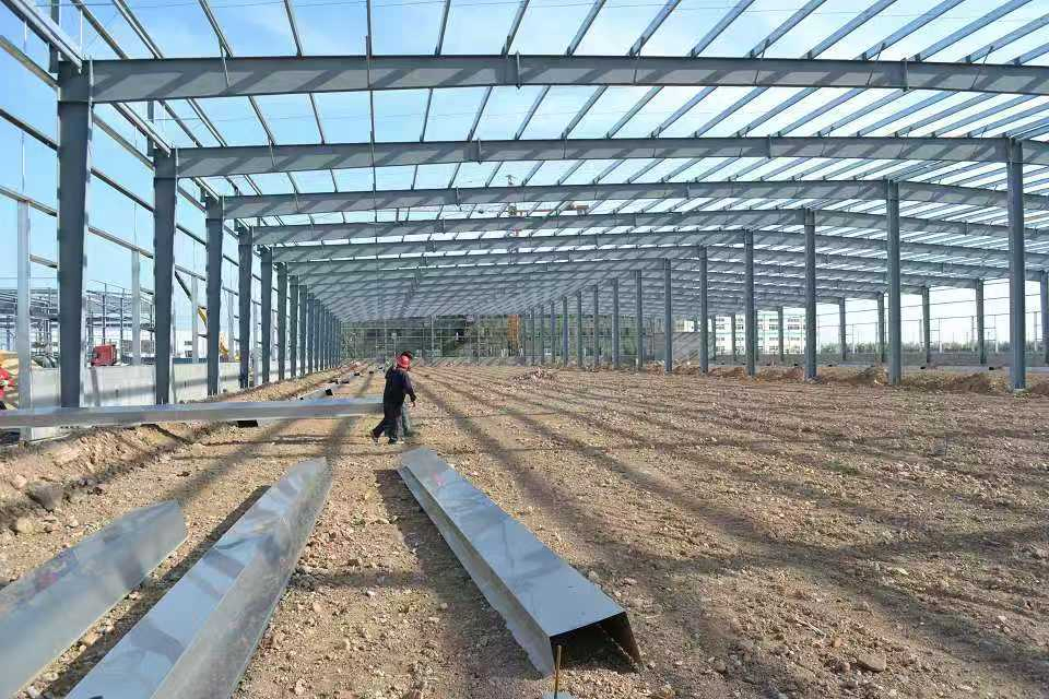 Customizable Factory Workshop Steel Frame Building Prefab Engineering Storage Buildings Industrial Design Construction Steel Structure Warehouse